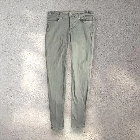J Brand Denim - J Brand Skinny Jeans Women’s 29 Green Stretch Denim Y2K Preppy Normcore Casual